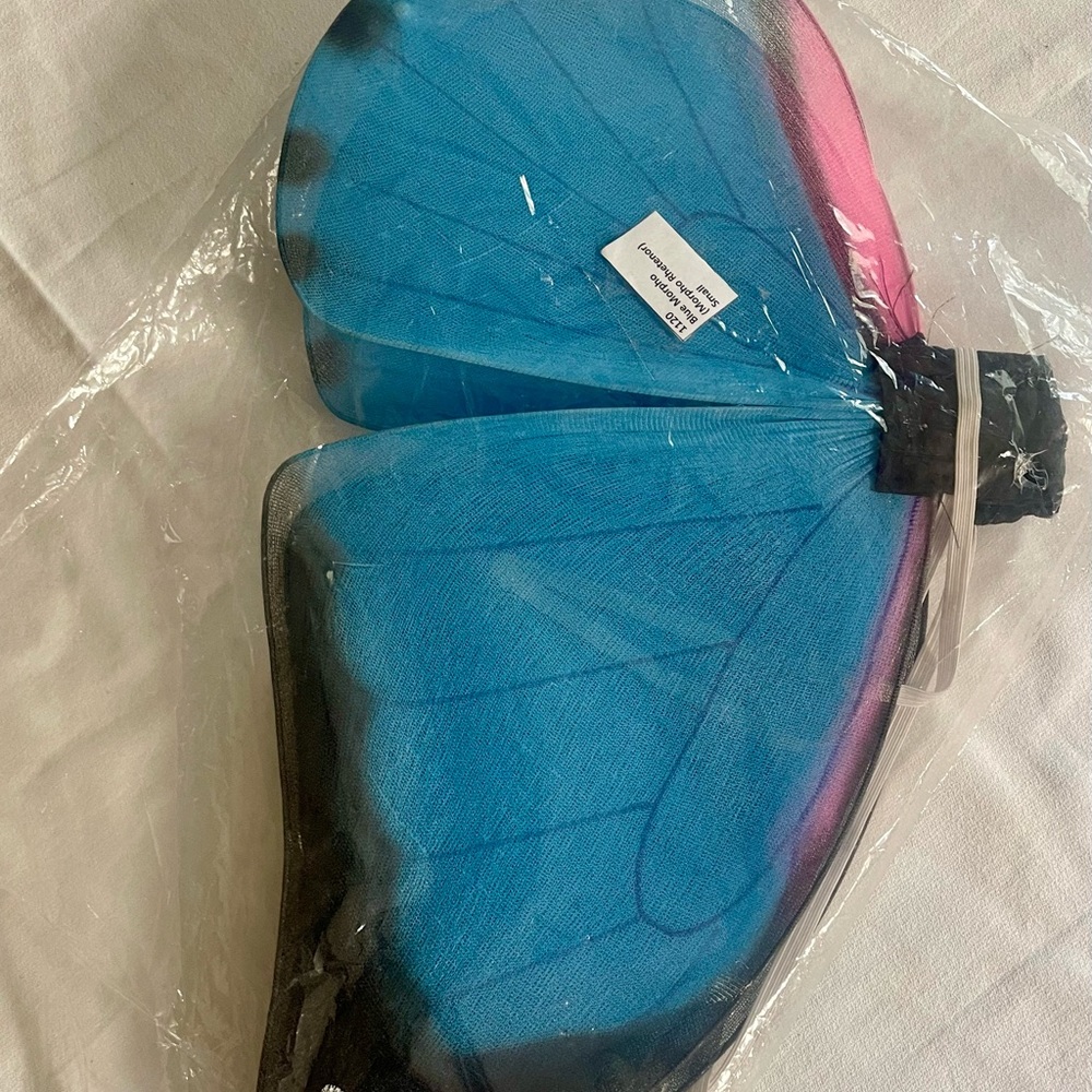 Blue Morpho Children’s Butterfly Wings…Size small